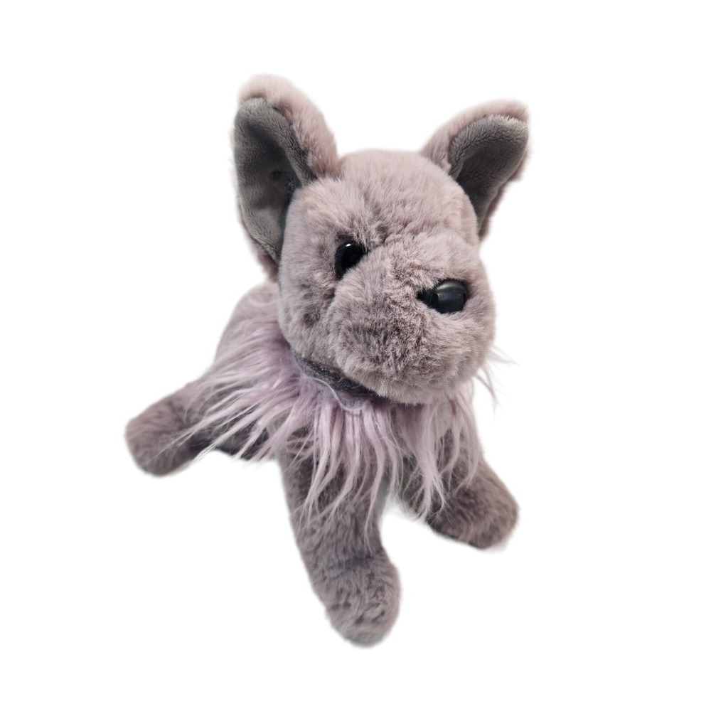 Douglas the Cuddle Toy Lilac French Bulldog Plush Bougie Sparkly Collar 2445